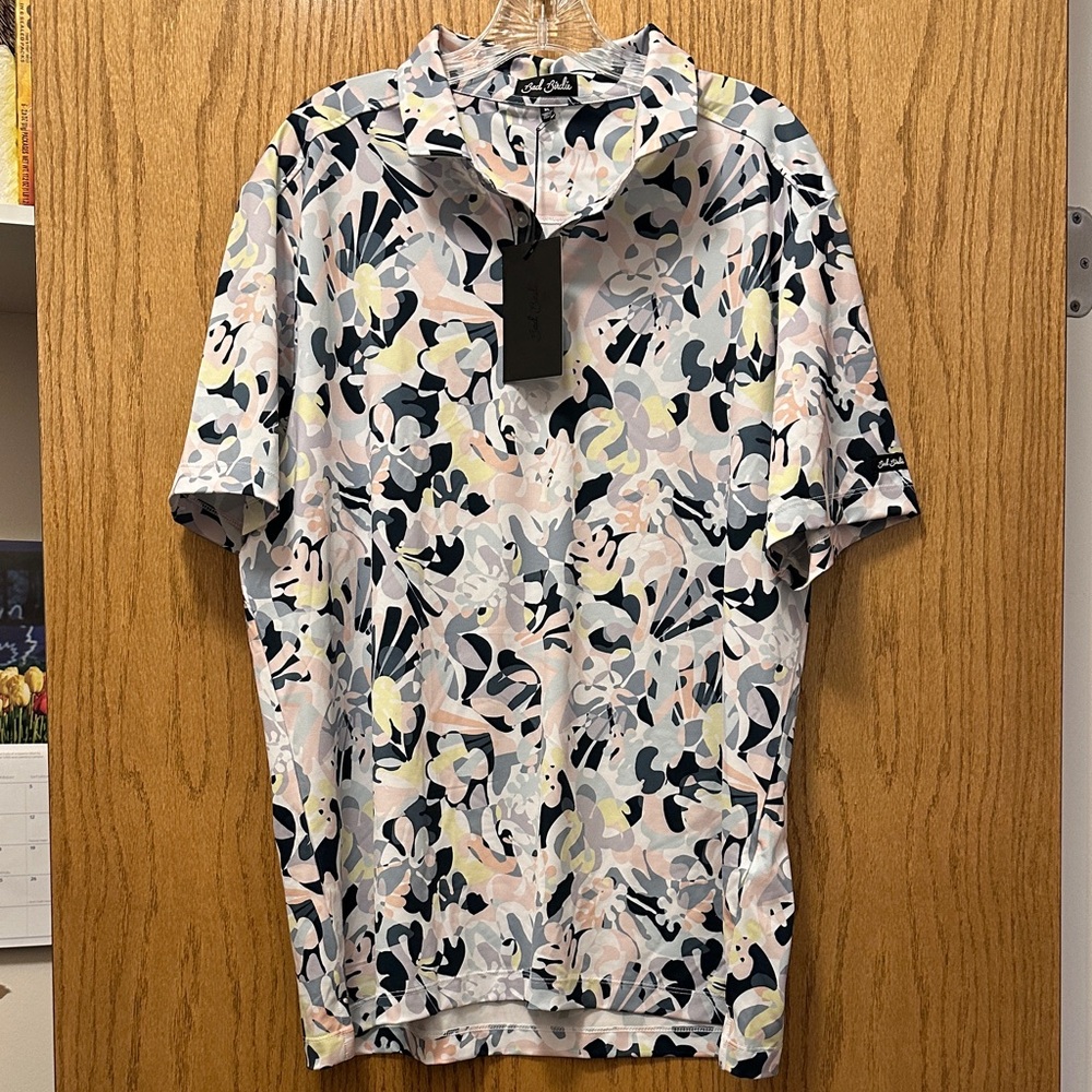 Bad Birdie Men's Golf Polo Savannah Swing